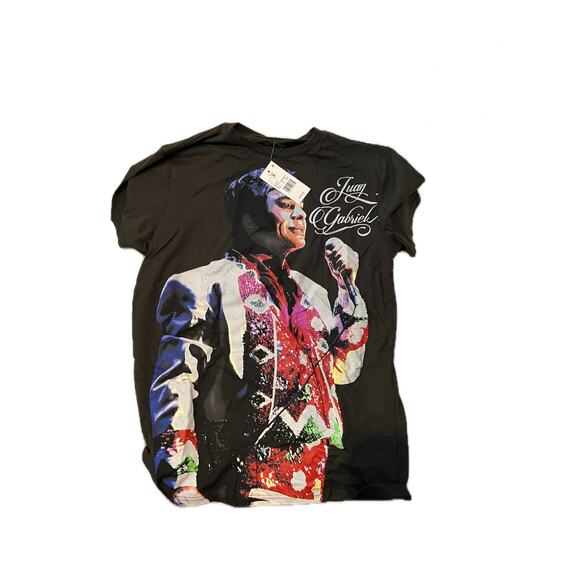 Juan Juanga Gabriel Crooner Black T-Shirt Mens S - Picture 1 of 4